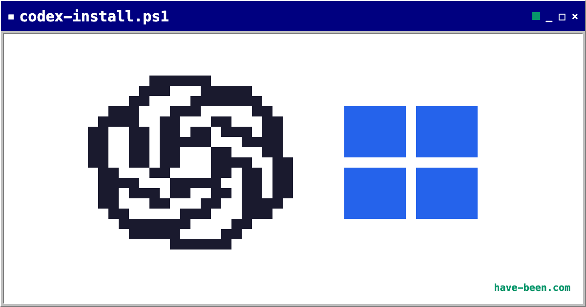 코덱스 CLI 윈도우 설치 방법: PowerShell 한 줄이면 끝